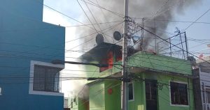 El incendio fue en los límites de Iztapalapa y el municipio de Nezahualcóyotl, Estado de México.