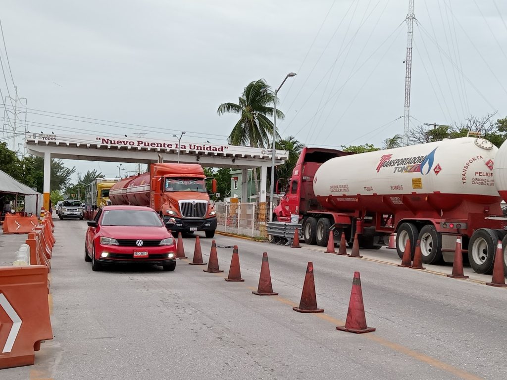 La SCT revalora el permiso para la reubicación de la caseta Puente de la Unidad de Isla Aguada