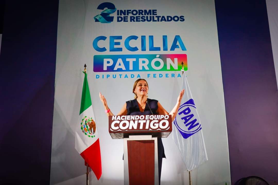Cecilia Patrón Laviada destaca logros y compromisos en su Segundo Informe Legislativo