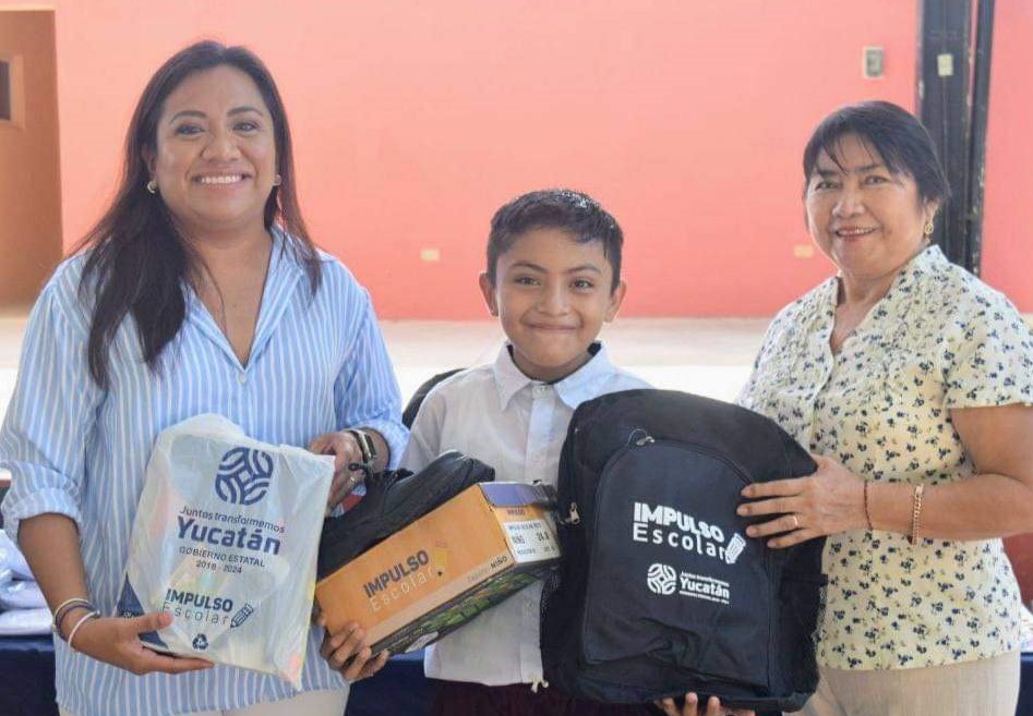 Impulso Escolar garantiza la educación igualitaria para los niños, niñas y jóvenes del Estado de Yucatán