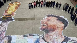 Mural de Messi