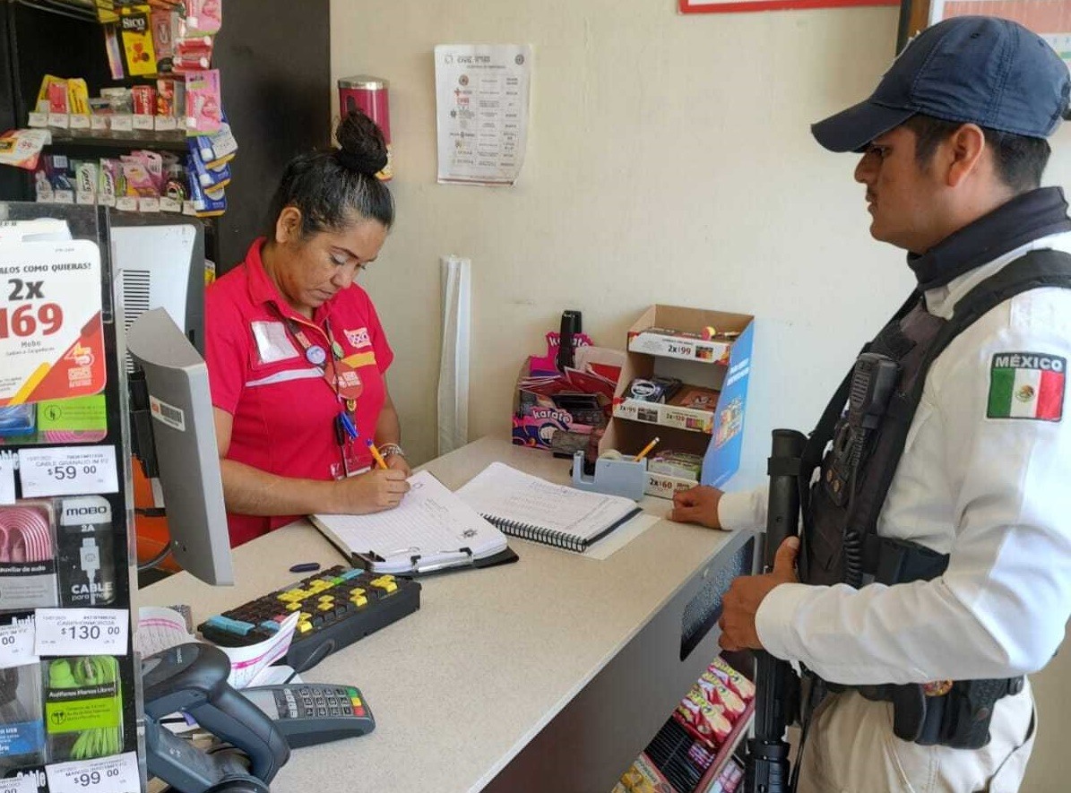 No cede la extorsión y robo a negocio en el estado de Campeche