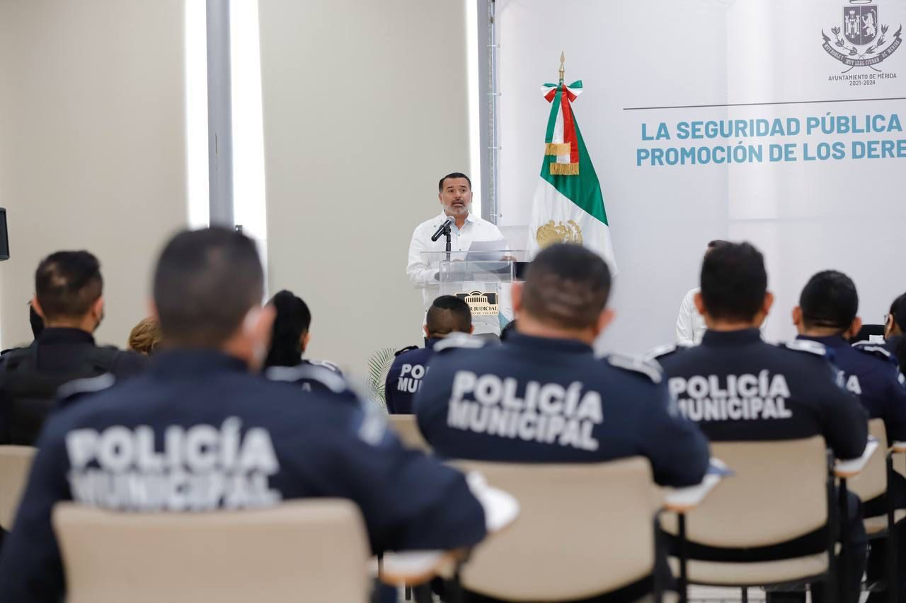 La Policia Municipal de Mérida cuida el bienestar de sus elementos con monitoreo de sus salud