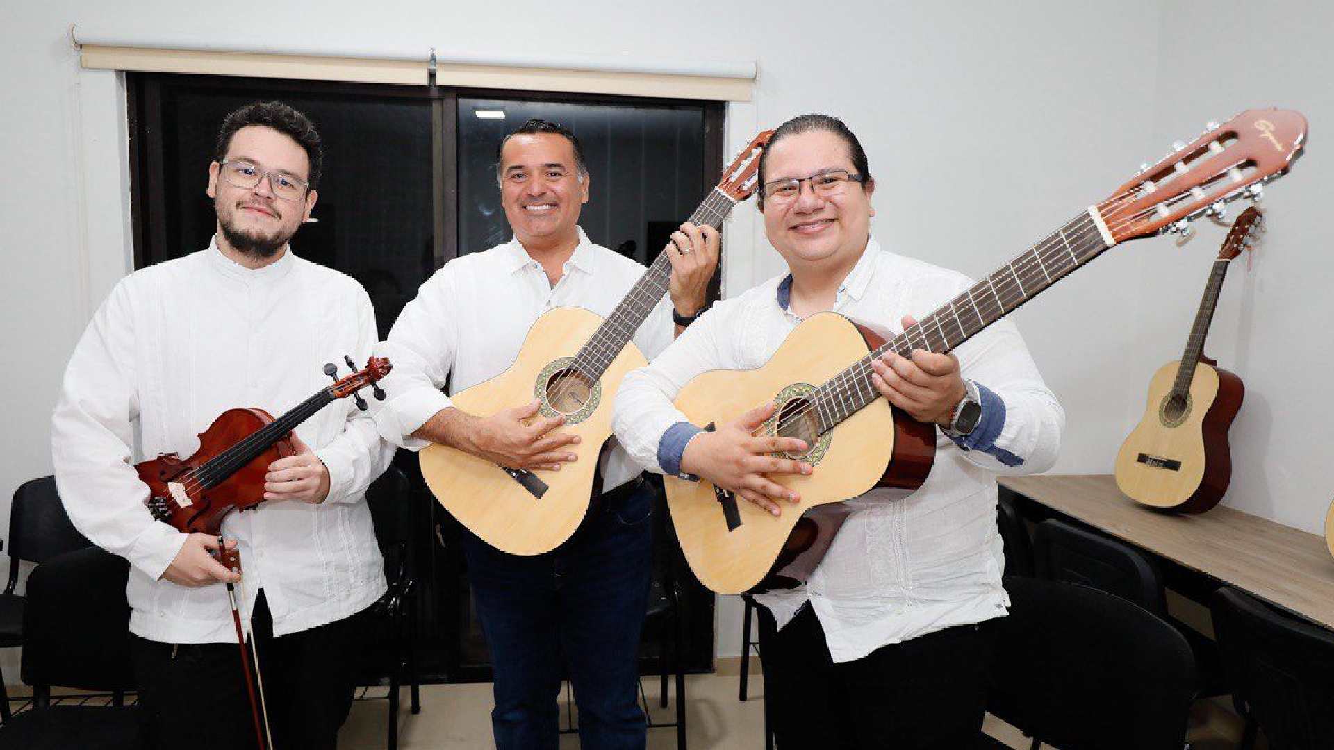 Renán Barrera crea un nuevo espacio para desarrollar el talento musical en Mérida