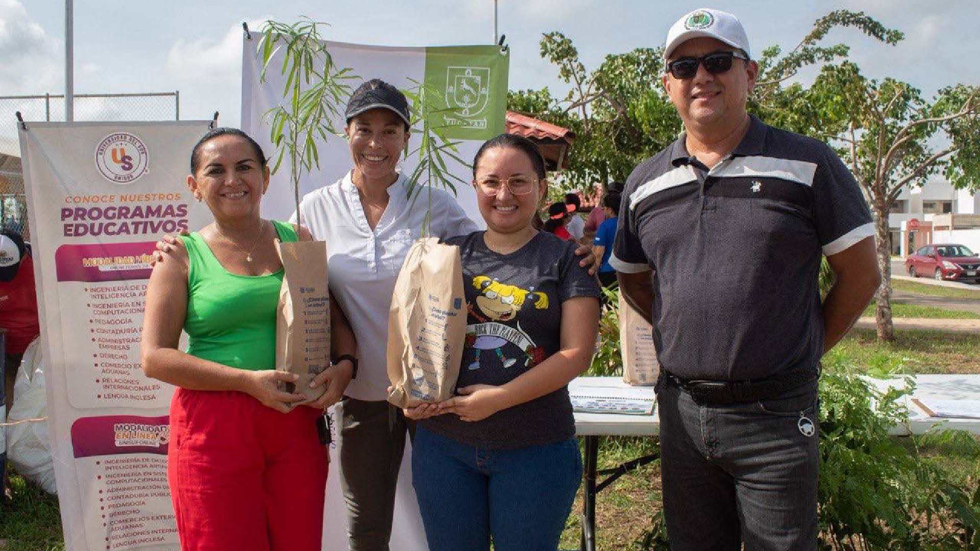 Ciudadanos y organizaciones civiles se suman a la estrategia Arborizando Yucatán 