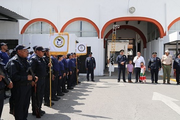 Renán Barrera reconoce a la Policía Municipal