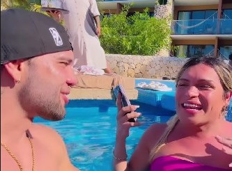Wendy Guevara de vacaciones con Marlon en Cancún y recibe críticas