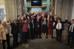 López Obrador, entrega el bastón de mando a la nueva Coordinadora Nacional de la Defensa de la Cuarta Transformación
