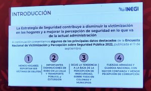 SEGOB da a conocer nuevos datos de reducción de delitos del INEGI