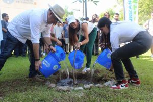 Como parte de esta estrategia se otorgan 100,000 plantas nativas al año