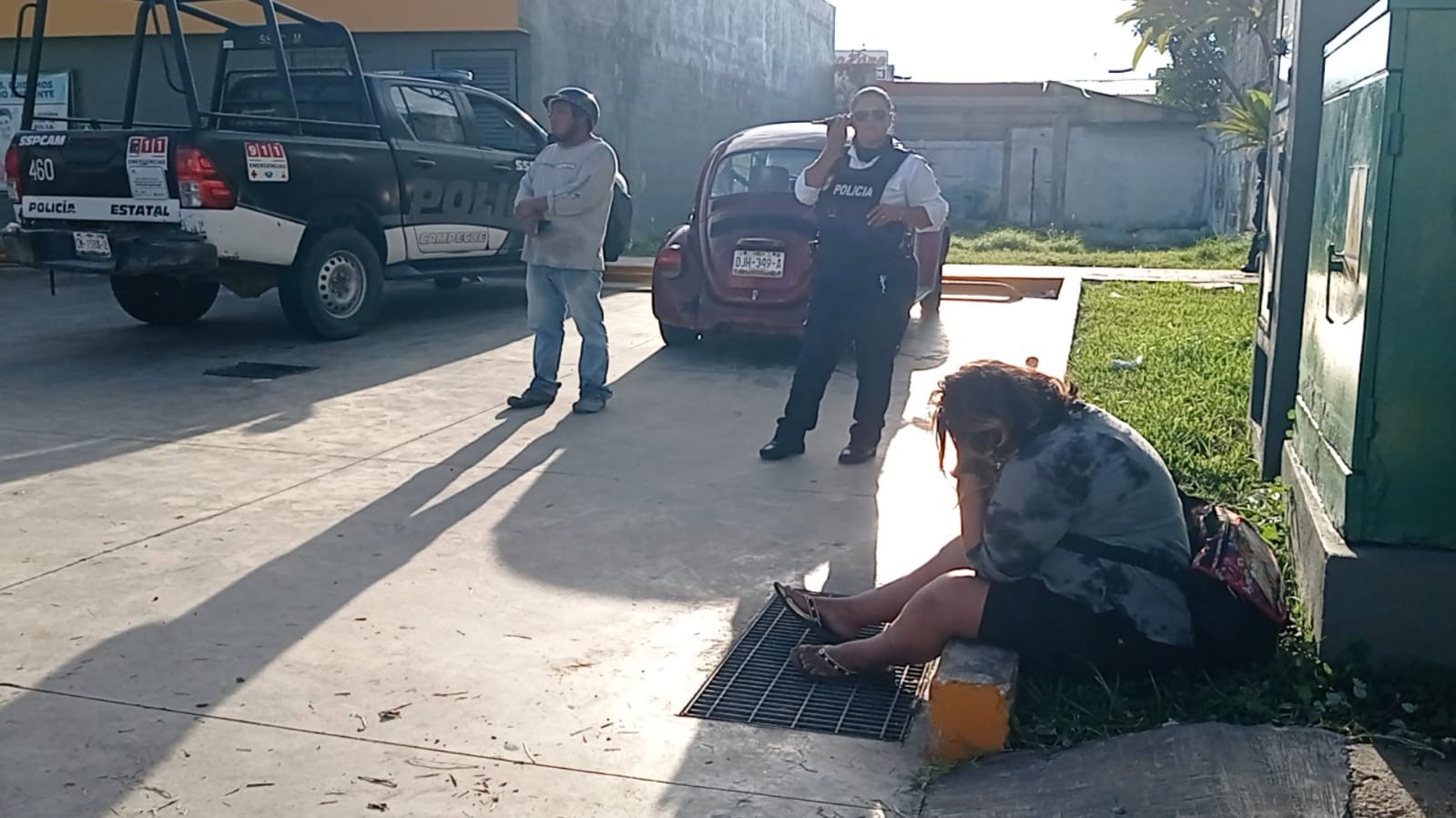 Ebrio motociclista atropelló a mujer