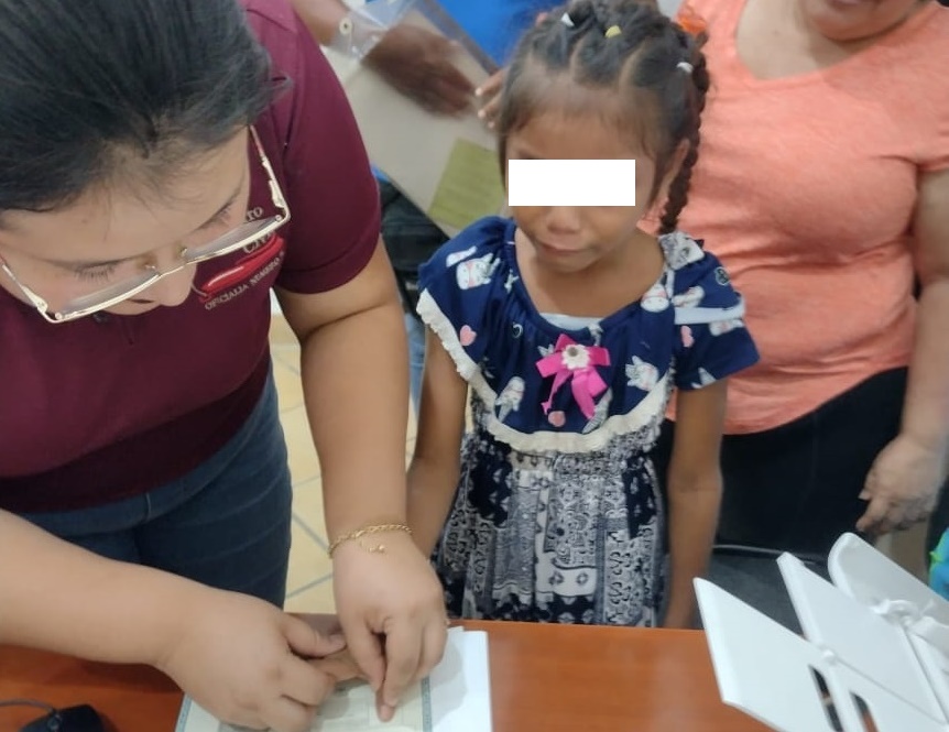 Algunos padres asientan a sus hijos en el Registro Civil cuando ya están en edad escolar: En Ciudad del Carmen