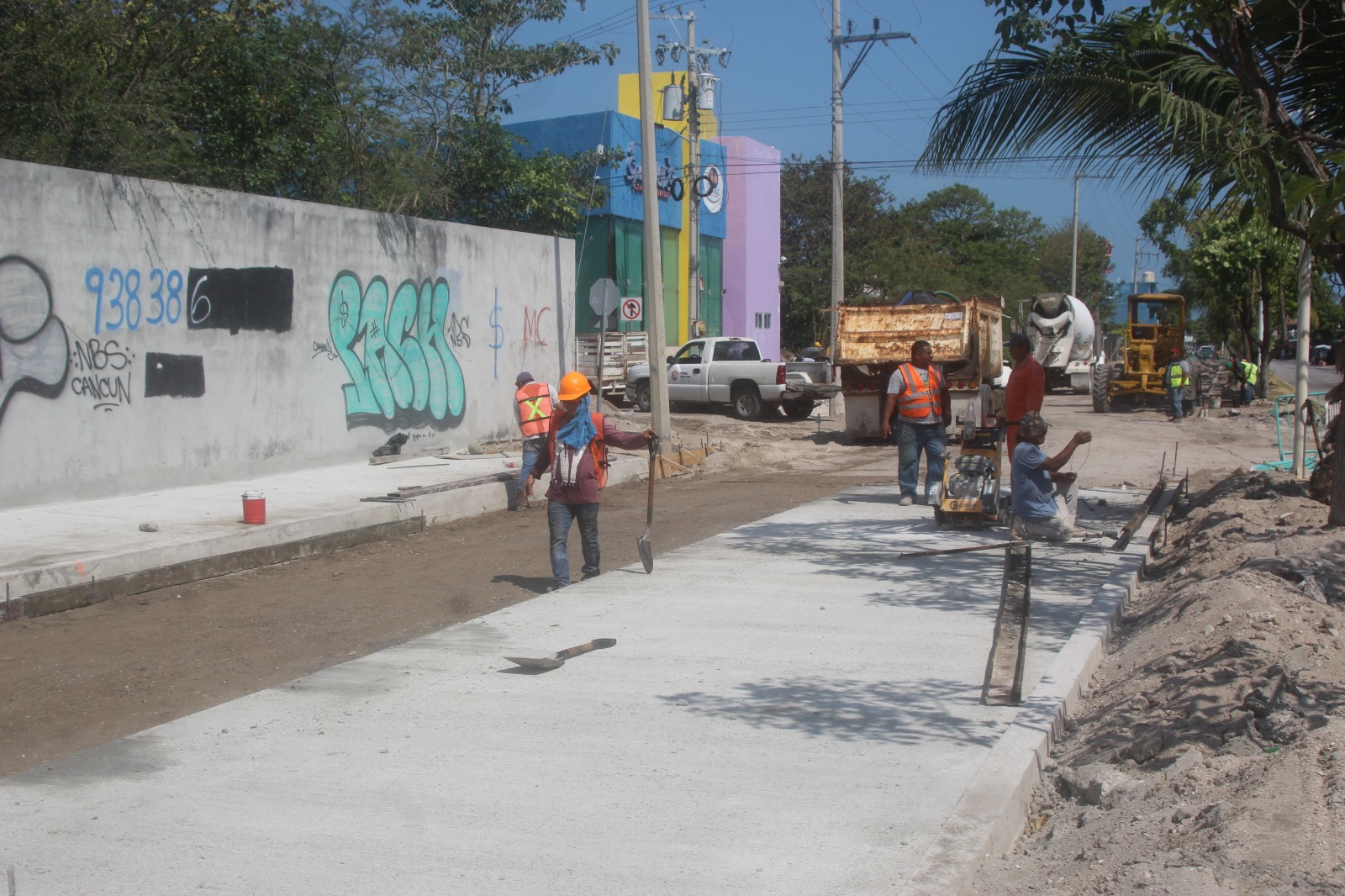 Disminución de obras en la Isla del Carmen afecta al sector obrero de la construcción