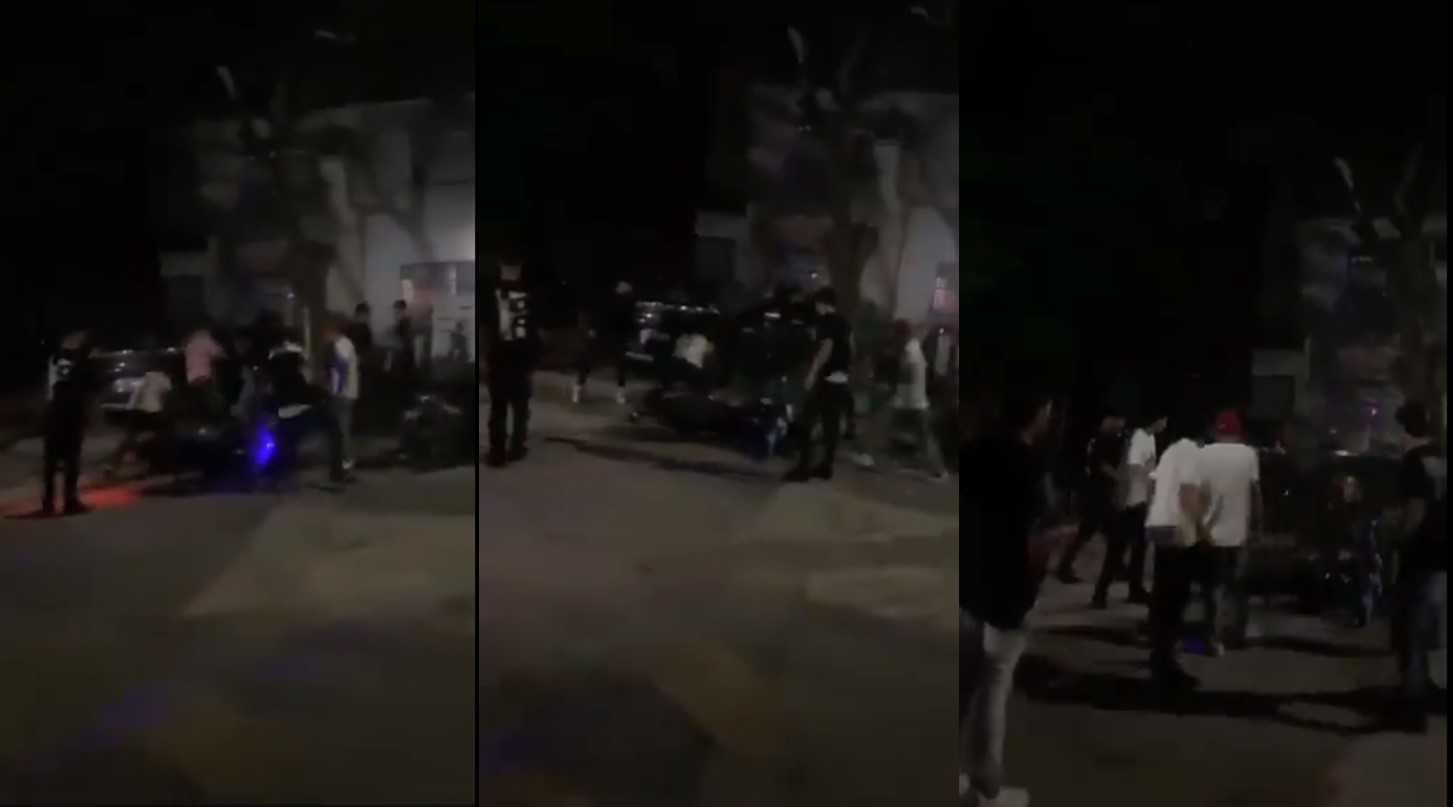Joven es brutalmente golpeado en Cancún por 15 personas (Video)