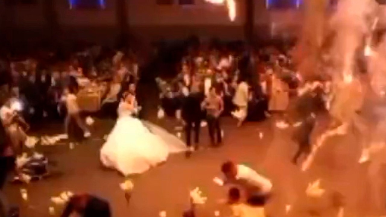 Incendio en boda en Irak que dejó 114 muertos; así fue el momento previo (Video)