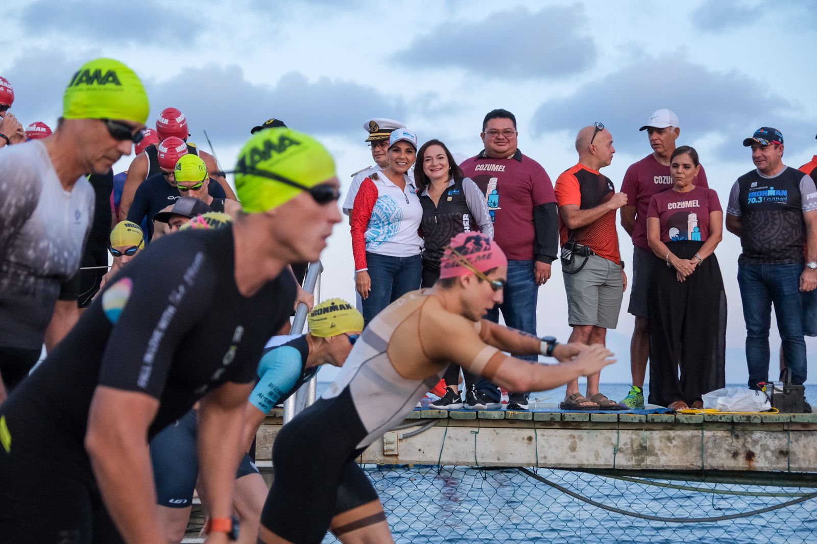 Arranca Ironman 70.3 en Cozumel; participan más de 2 mil atletas