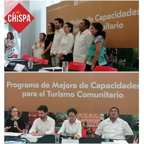 Presentación del programa de “Mejora de Capacidades para el Turismo Comunitario en Yucatán”