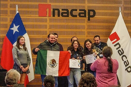 Orgullo Yucateco estudiantes del Tecnológico Progreso logran medalla de bronce en un evento internacional de innovación en Chile.