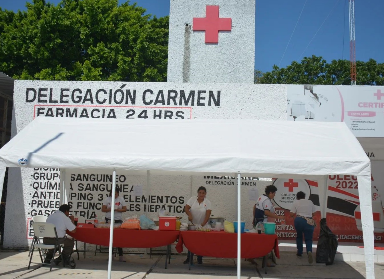 La Cruz Roja de Ciudad de Carmen ya no brinda servicios gratuitos de emergencia