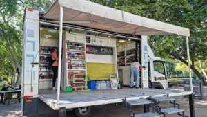 El Librobús visitará en Mérida la Plaza Grande y el Centro Cultural "José Martí" en el Parque de Las Américas