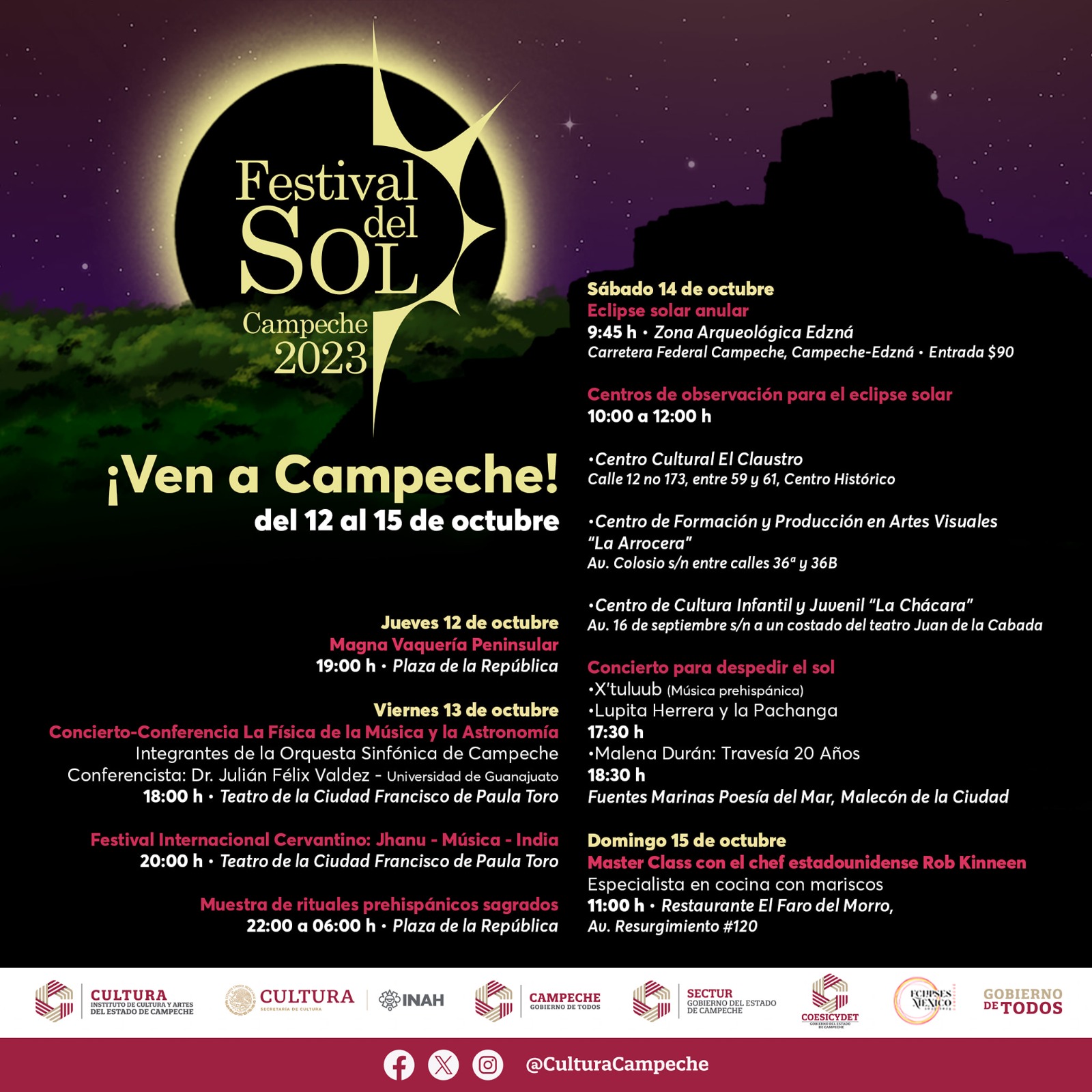 Festival del Sol en Campeche
