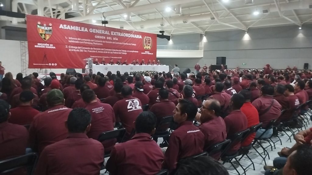 Incremento al salario de los petroleros del 7.82%, logró sindical