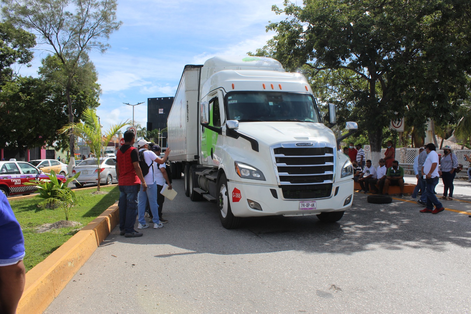 Se busca ordenar el tránsito del transporte pesado en Ciudad del Carmen