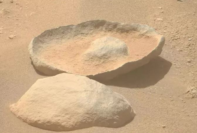 Encuentran un "sombrero Mexicano" en Marte