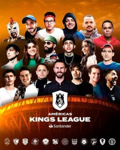 Estos son los presidentes de la Kings League Américas.