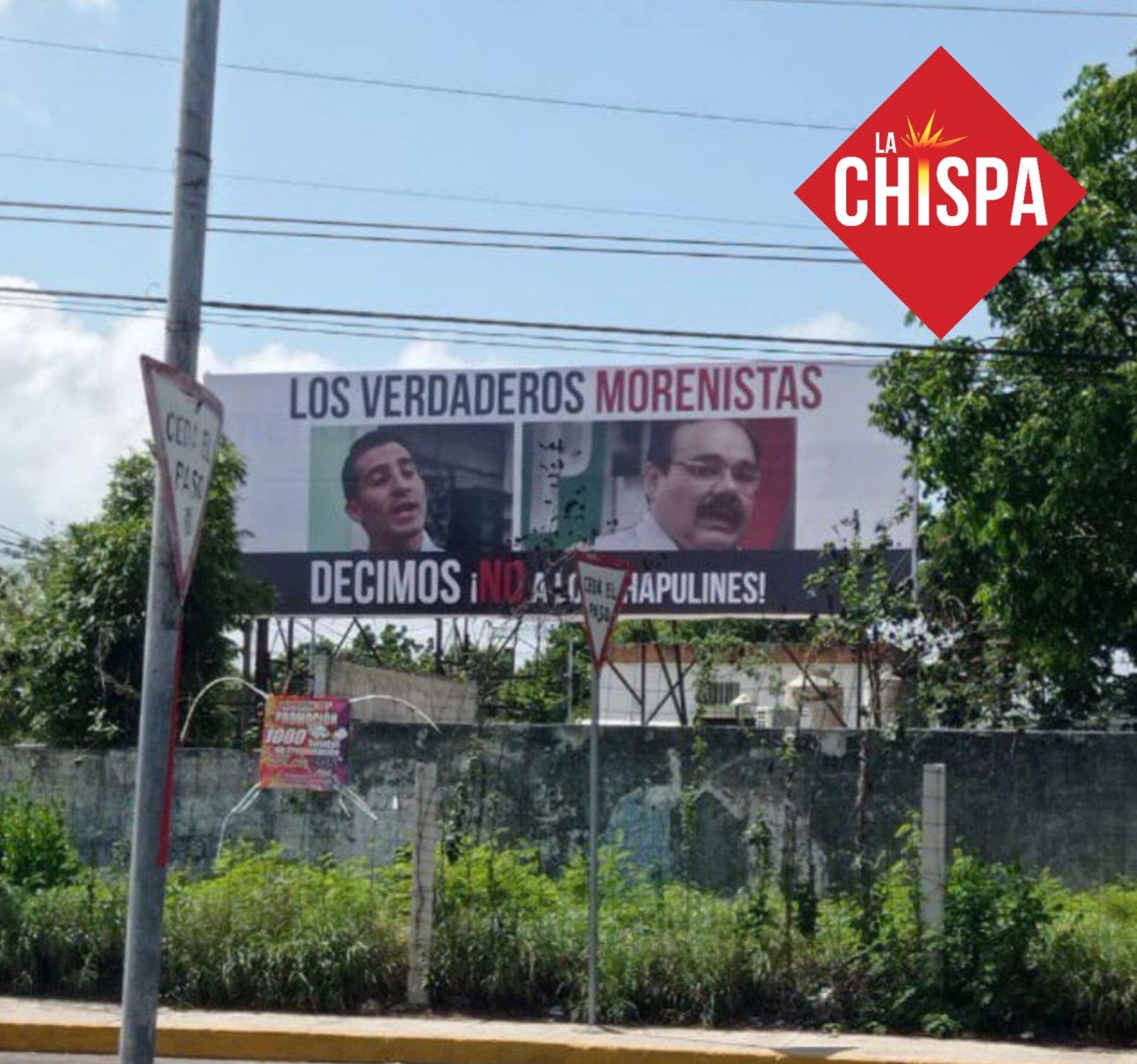 Los verdaderos Morenistas dicen NO a los chapulines políticos, hay gran descontento en las filas de Morena.