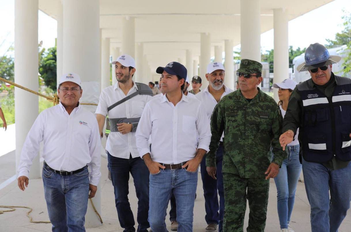 Mauricio Vila Dosal visitó el Gran Parque de "La Plancha" 