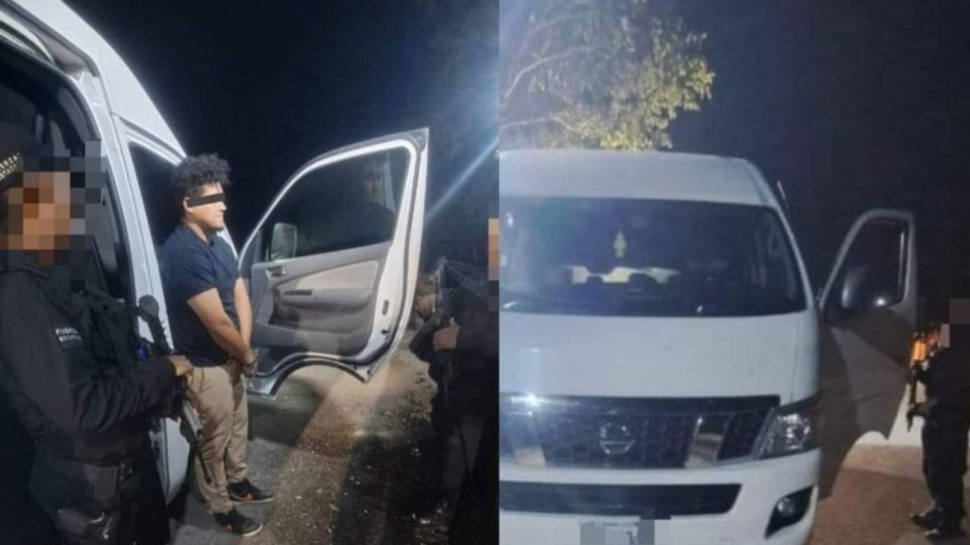 SSP Detiene camioneta con droga en autopista Cancún-Mérida.