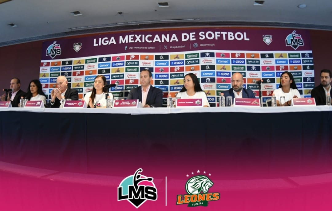 Leones de Yucatán participarán en la primera edición de la liga mexicana de softbol femenil 2024
