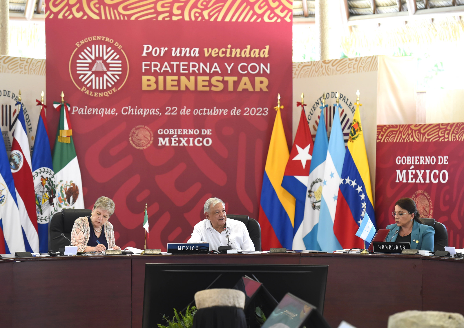 Cumbre “Vecindad Fraterna y con Bienestar” en Palenque tuvo como tema central la migración