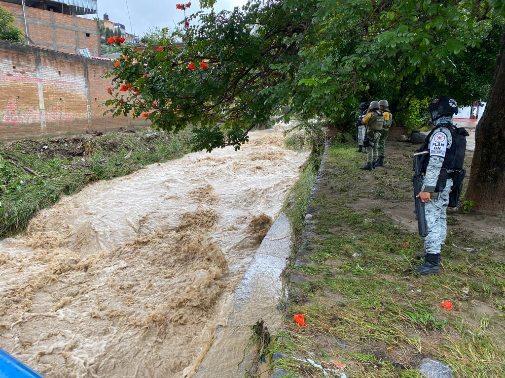 GN refuerza Plan GN-A en Guerrero tras impacto del Huracán Otis