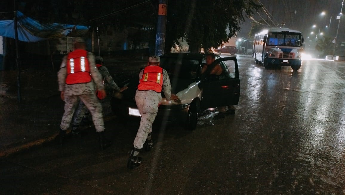 GN refuerza Plan GN-A en Guerrero tras impacto del Huracán Otis