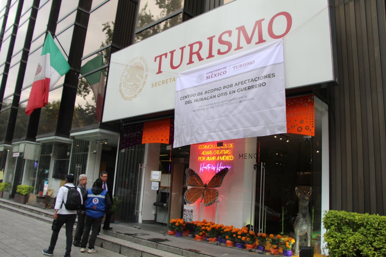 Sectur dará apoyo a damnificados de  "Otis" con insumos