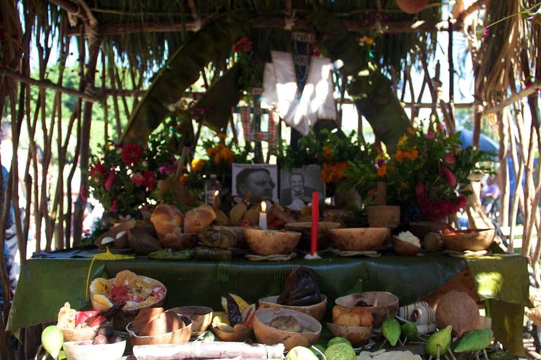 El Hanal Pixán, o "comida de las ánimas", es una tradición del pueblo maya 