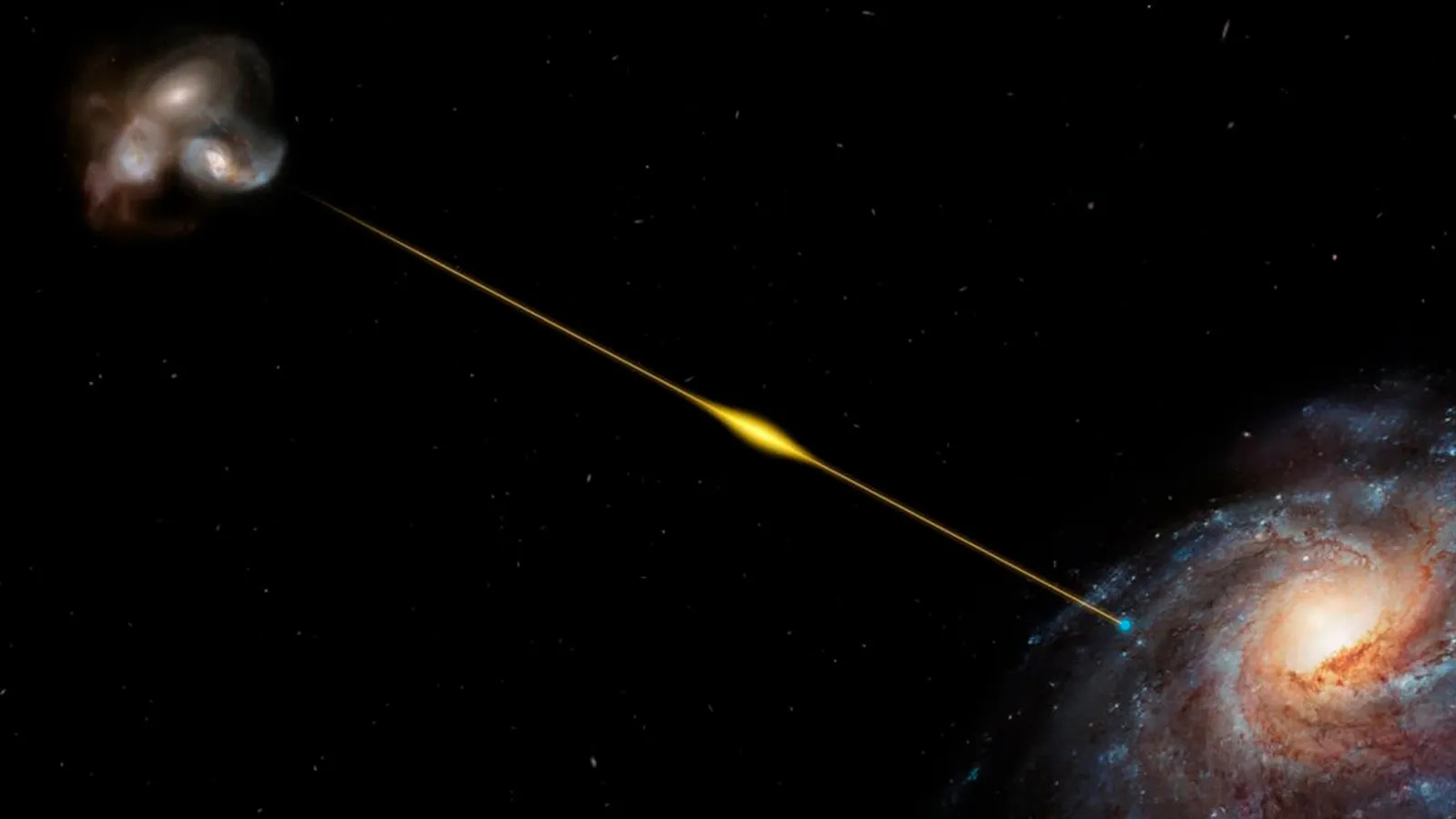 Las ondas de radio del espacio