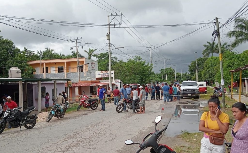 Ejecutan a un masculino en la comunidad de San Antonio Cárdenas en la Península de Atasta