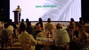 Raúl Monforte, indicó que la inversión en infraestructura es la clave para el crecimiento