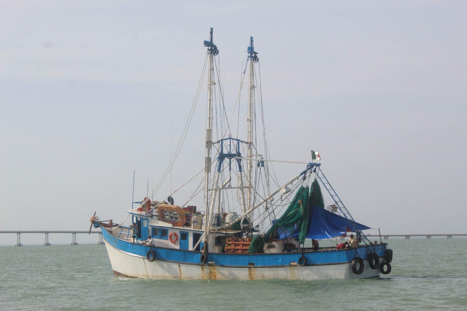 Preocupa a pescadores de altura de Ciudad del Carmen la falta de vigilancia en el mar