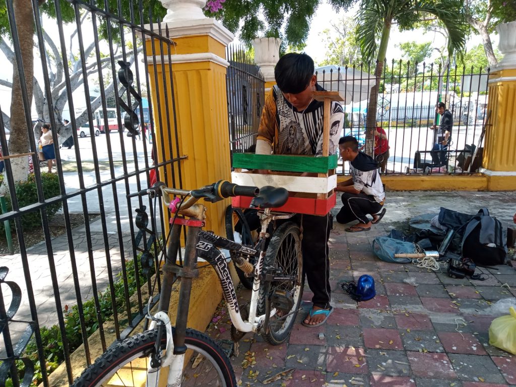 Peregrinos guadalupanos de Yucatán con destino a Villahermosa, Tabasco