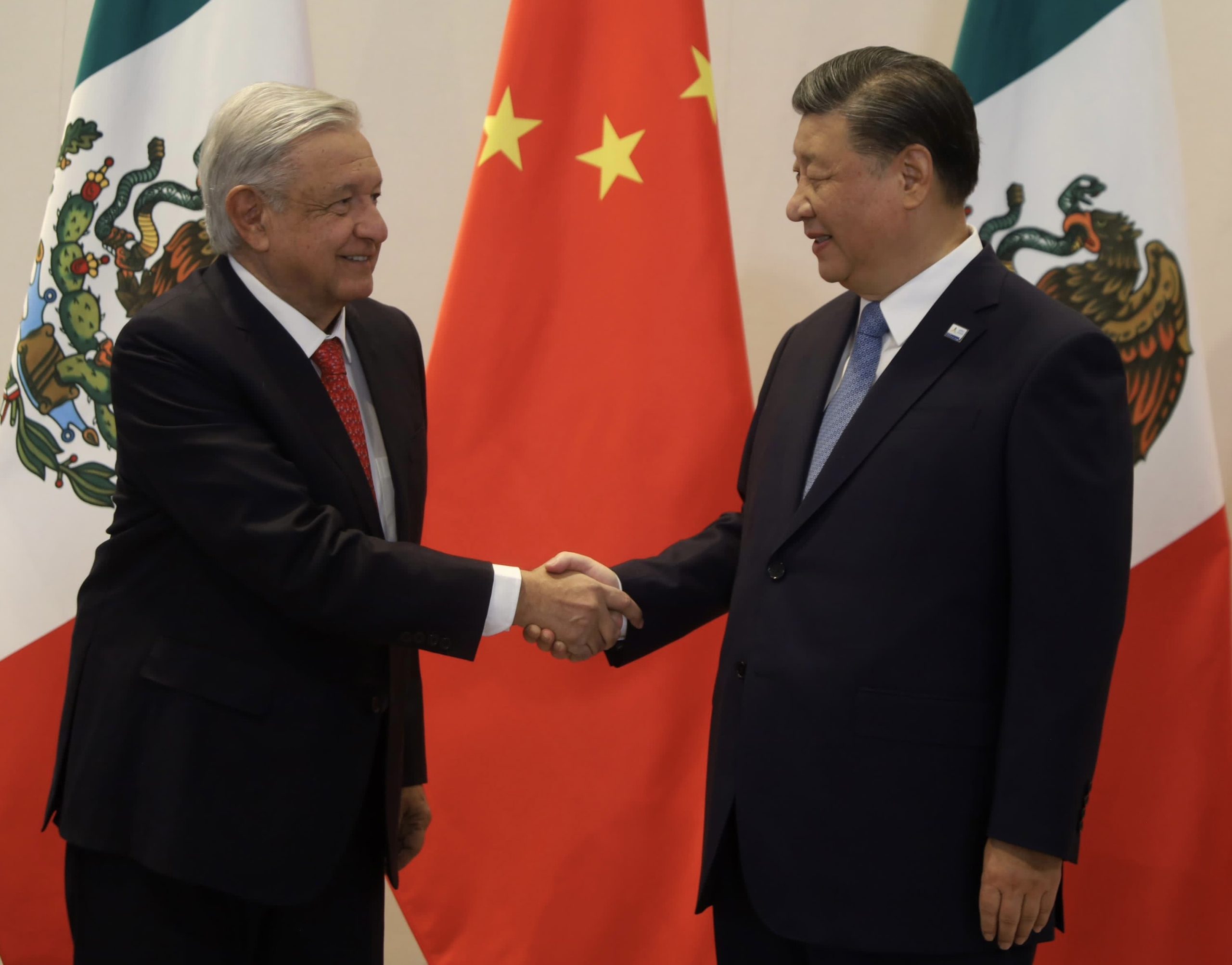 AMLO, es felicitado por Xi Jinping por el “progreso” de Méx