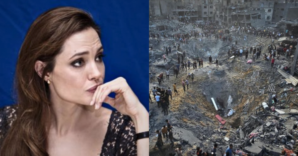 Angelina Jolie denunció que Gaza es una fosa común; otras artistas piden alto al fuego