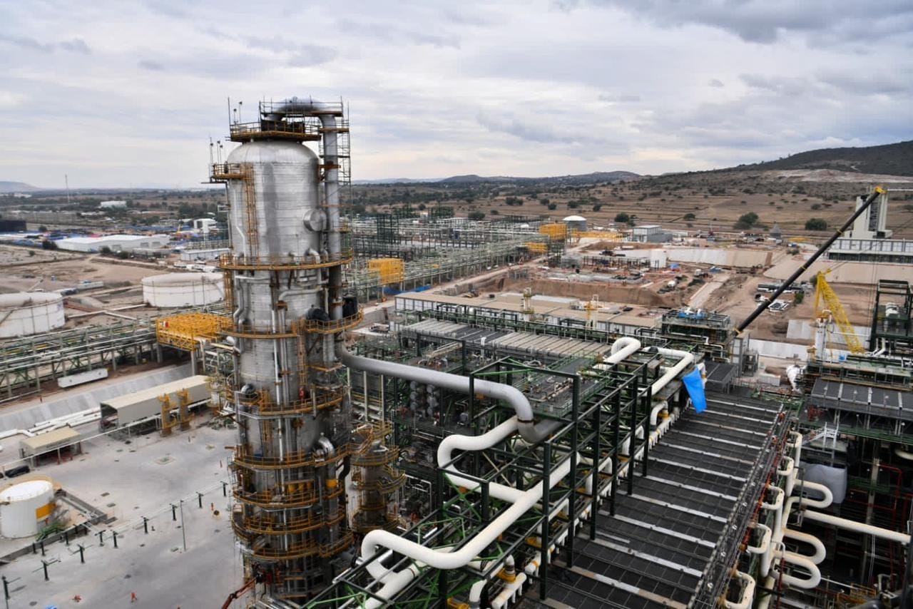 Avanza construcción de planta coquizadora de Tula, estará lista en diciembre Pemex