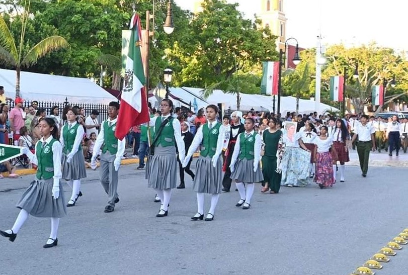 Unos 30 contingentes participarán en el desfile de la Revolución Mexicana: En Ciudad del Carmen