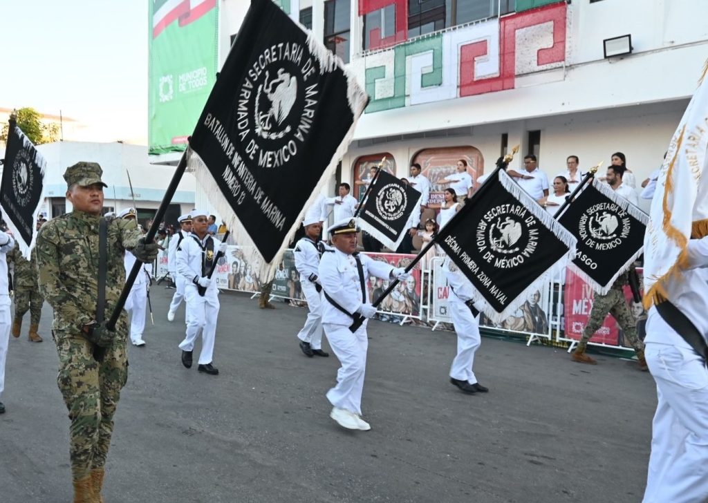 Unos 30 contingentes participarán en el desfile de la Revolución Mexicana: En Ciudad del Carmen