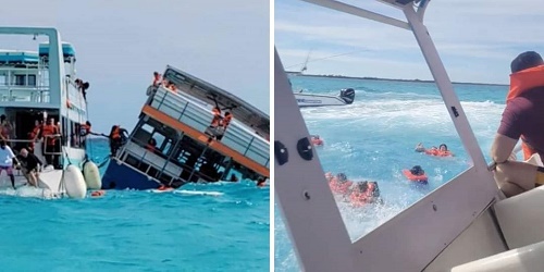 Se hunde un Ferry en las Bahamas, una persona muerta. (
