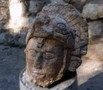 El INAH descubre “Cabeza Humana” durante construcción del Tren Maya